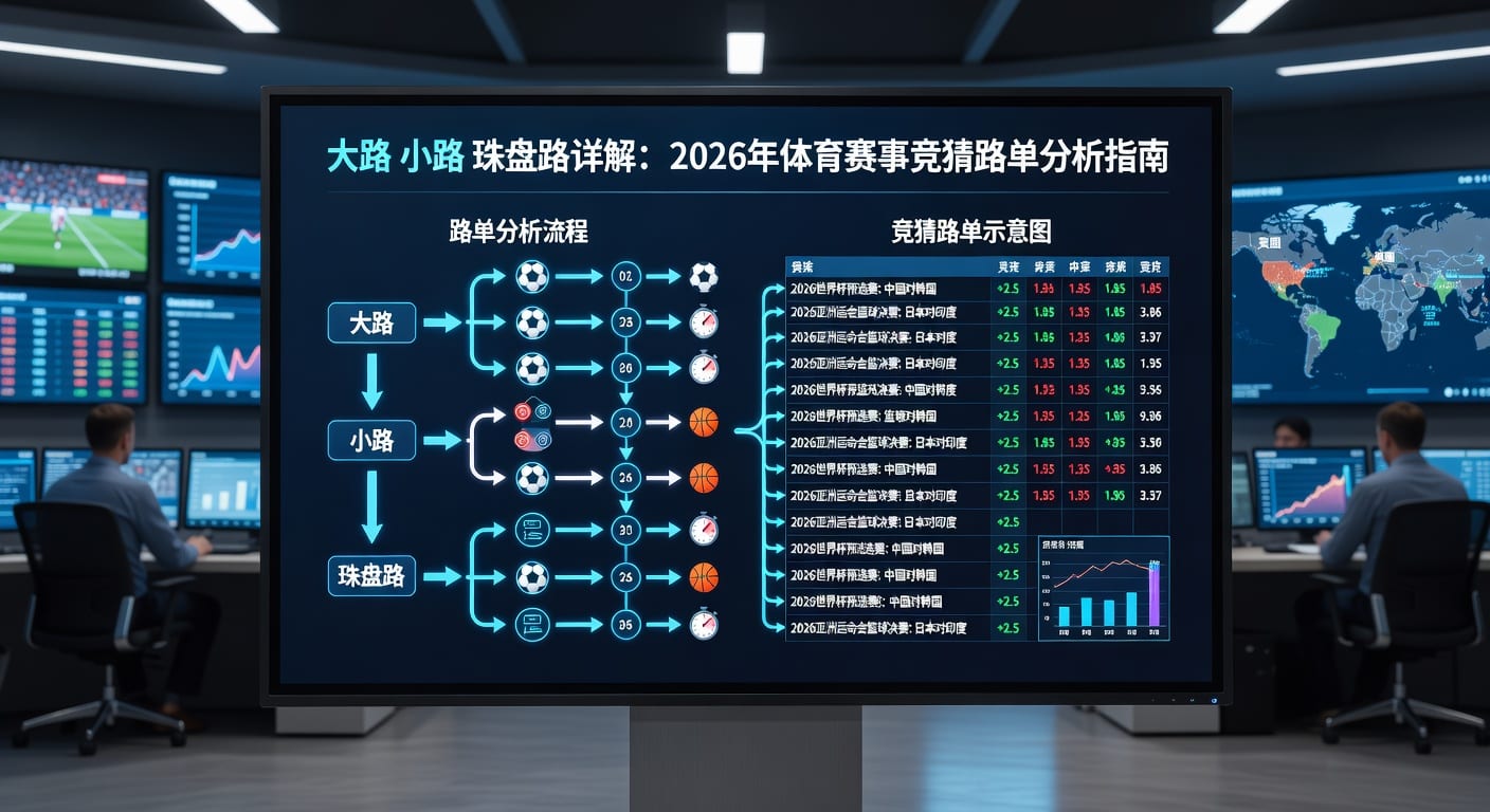 大路 小路 珠盘路：盘面节奏与实战判断