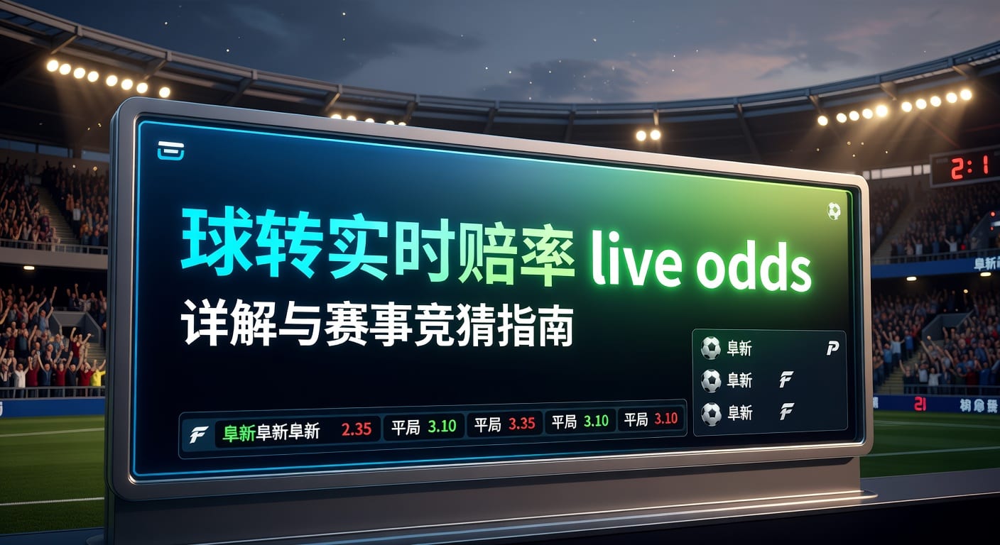 滚球即时赔率 live odds：看盘与判断实战指南