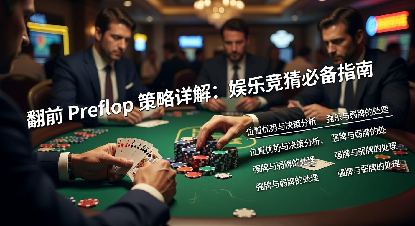 翻前 preflop 实战分析：起手牌、位置与加注逻辑