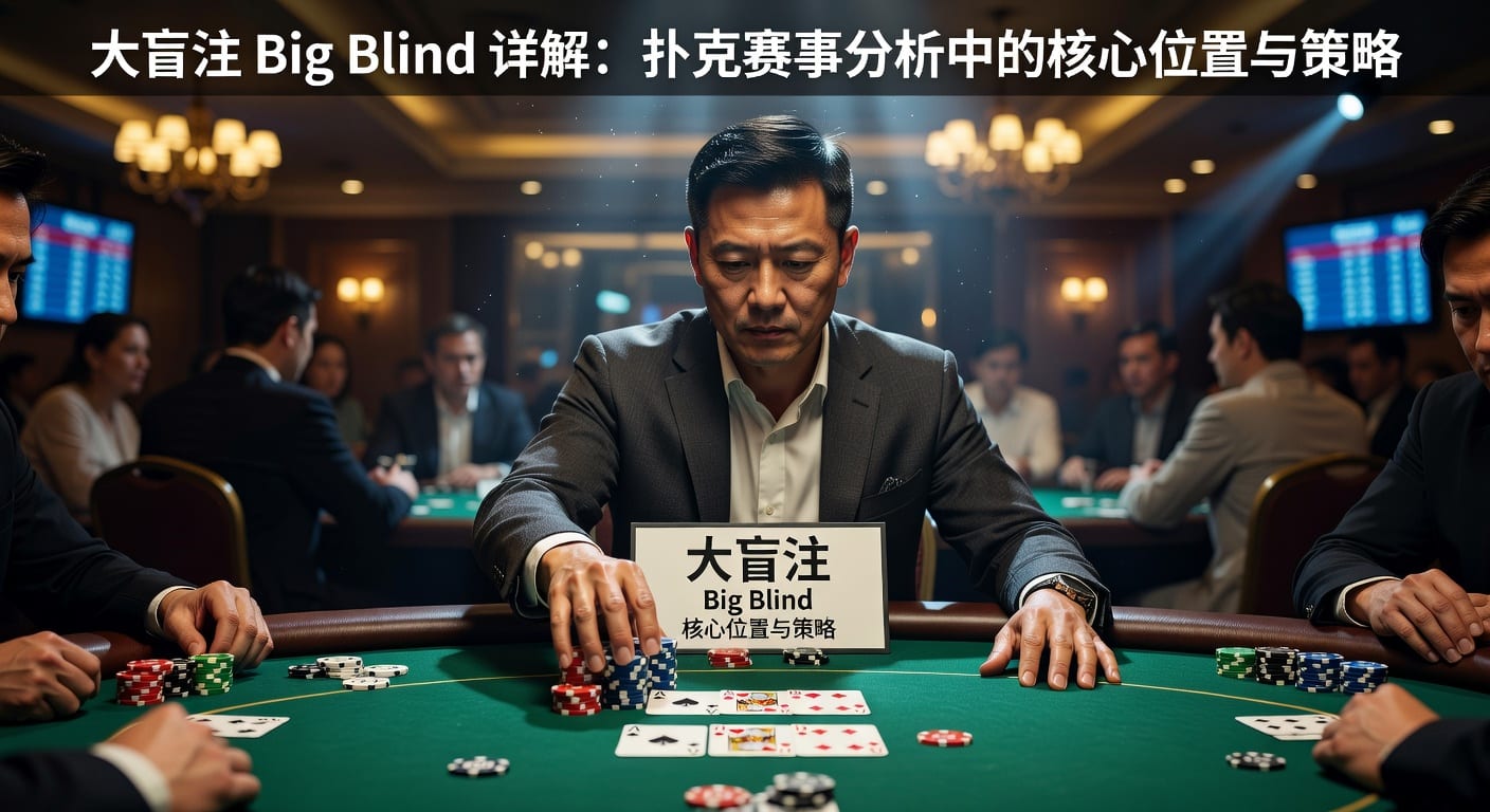 大盲注 big blind：下注基准与读盘思路