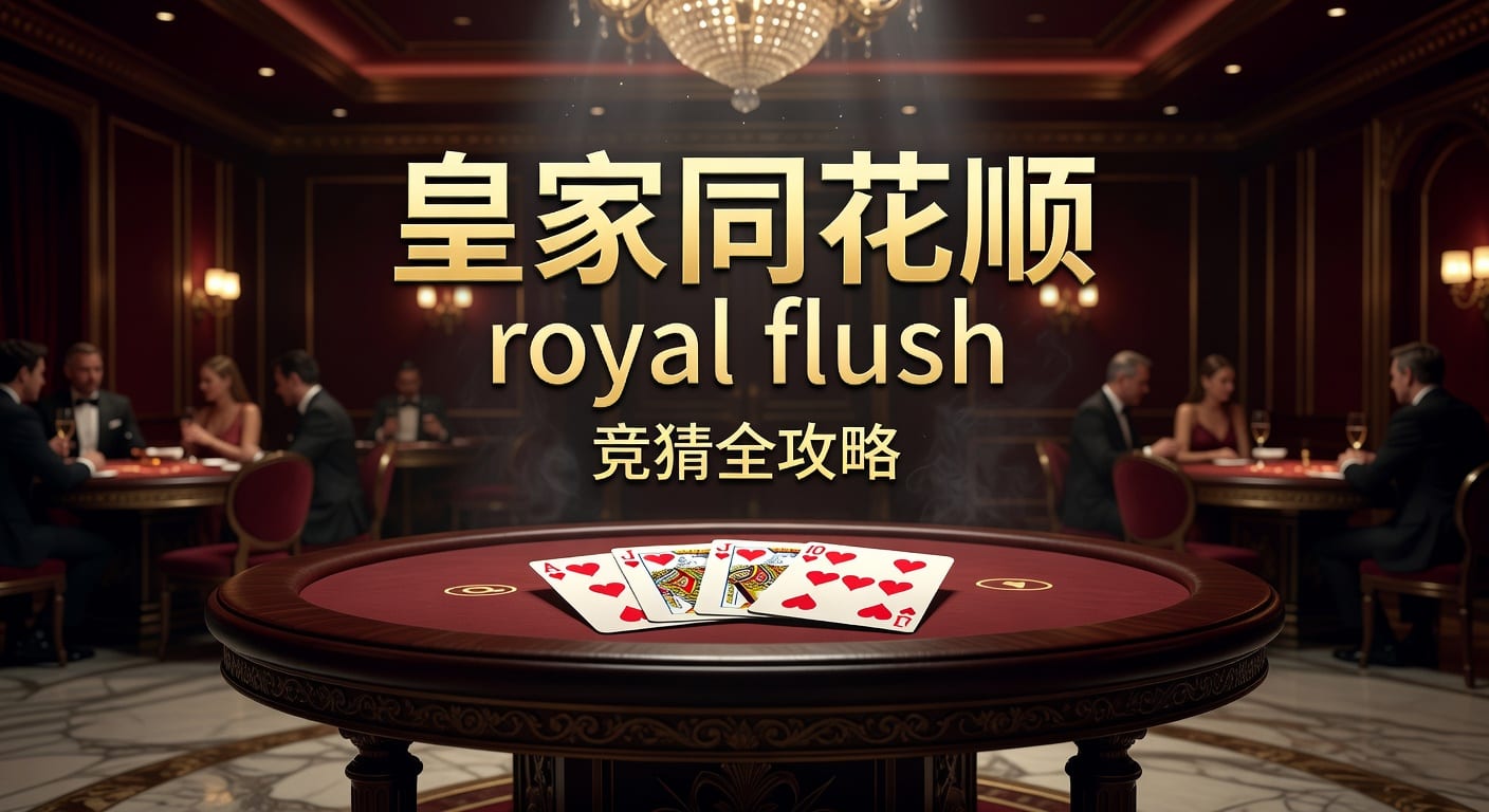 皇家同花顺 royal flush：概率判断与实战理解