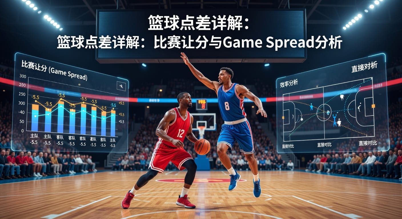 篮球点差 比赛让分 game spread实战解析