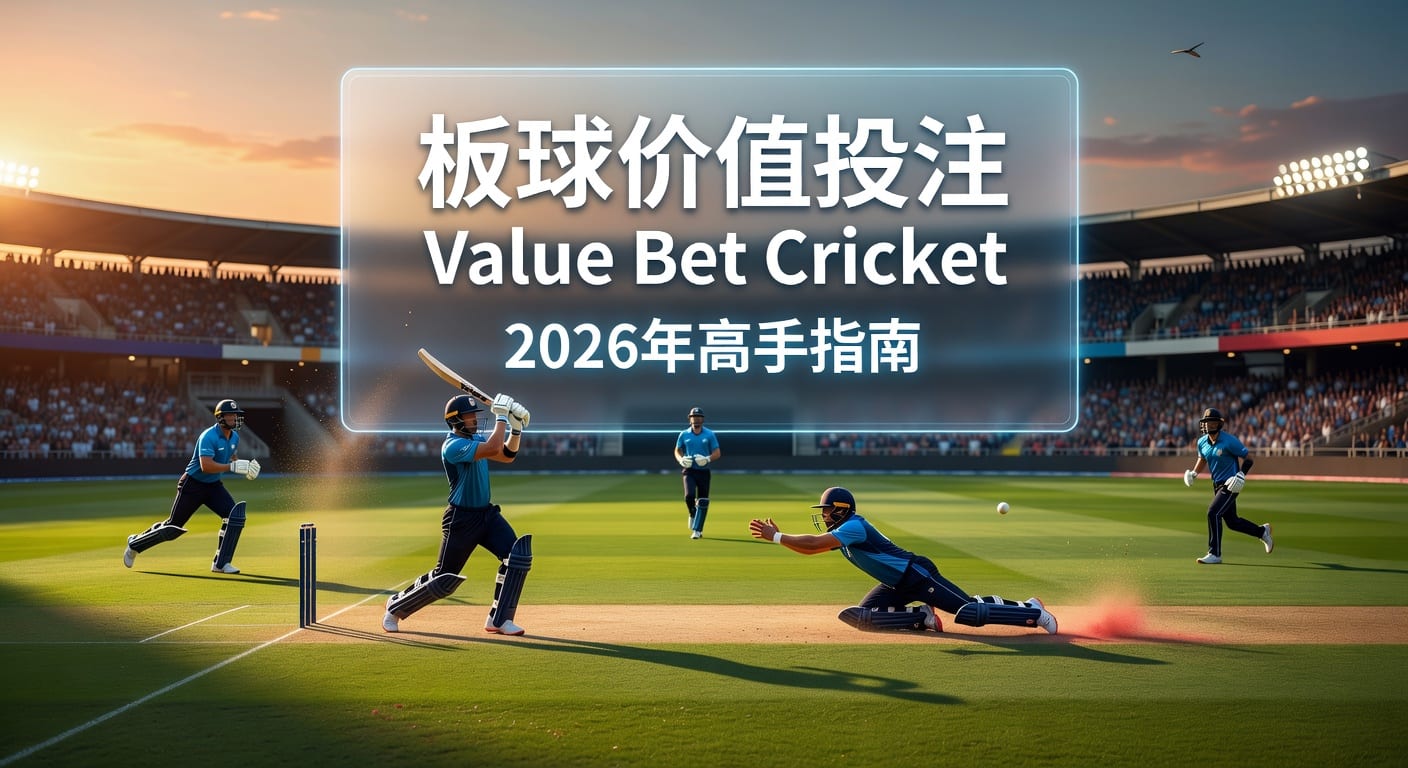 板球价值投注 Value Bet Cricket：识别赔率差与下注时机