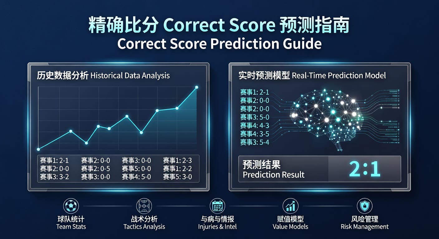 精确比分 correct score：赛前判断框架与实战思路
