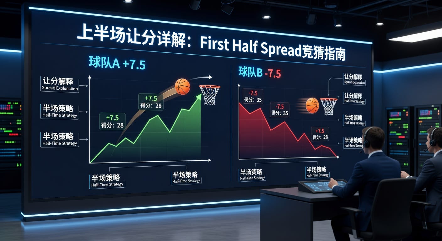 上半场让分 first half spread：投注技巧与判断